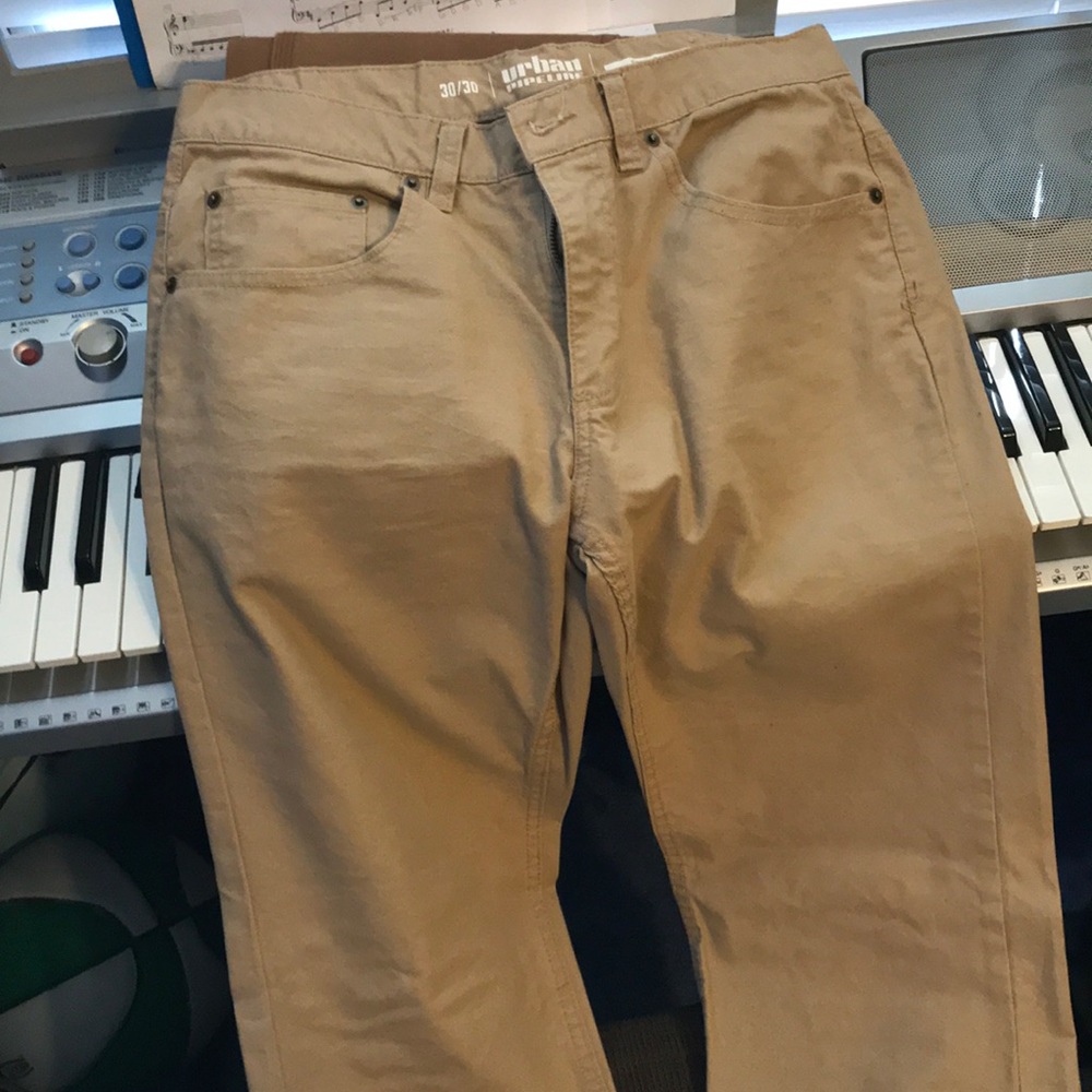 Khaki Urban Pipeline pants